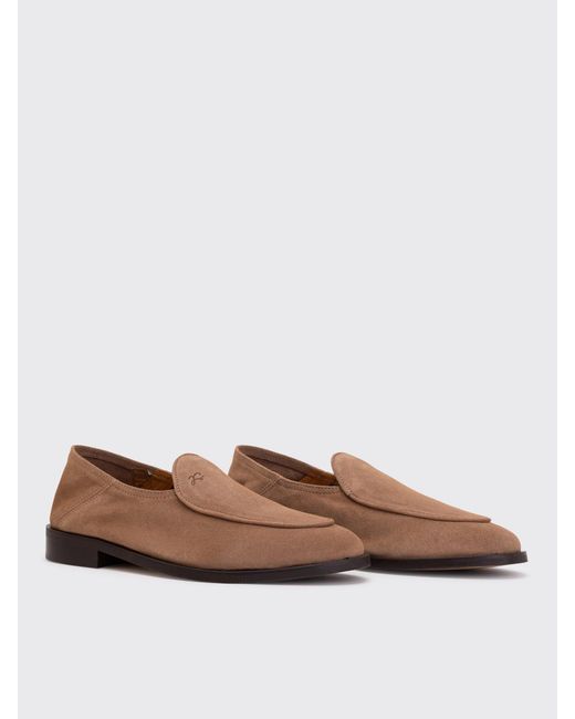 Jacques Soloviere Brown Chris Suede for men