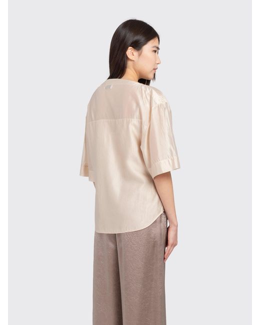 Filippa K Natural Sheer Tee