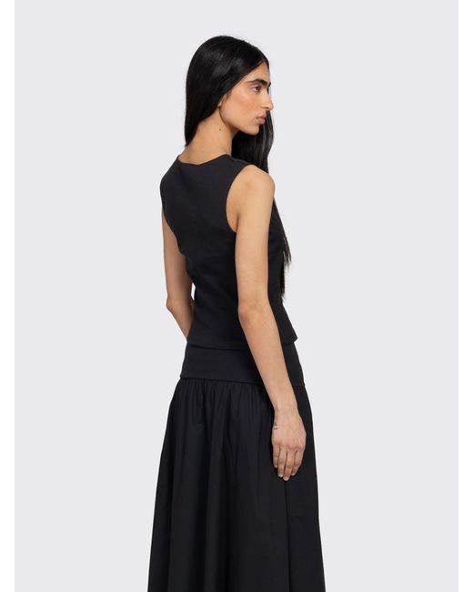 Samsøe & Samsøe Black Sathea Top