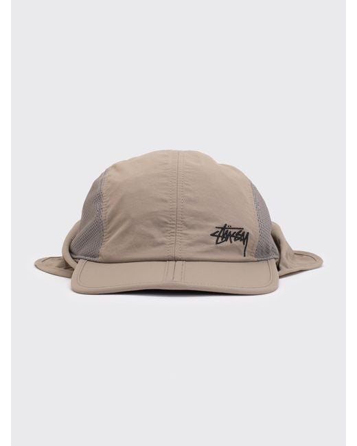 Stussy Natural Foldable Shade Hat for men