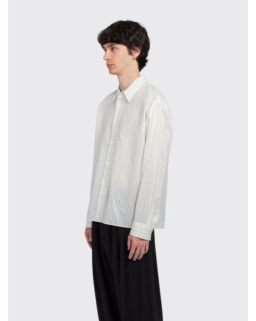 Studio Nicholson White Hal Shirt for men
