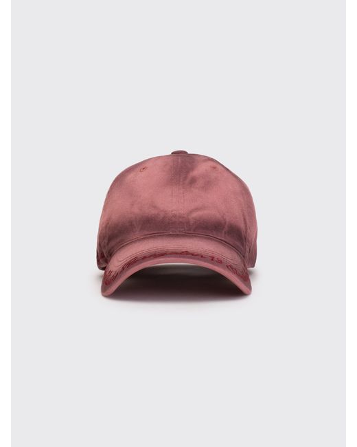 Acne Red Logo Baseball Cap