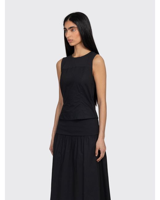 Samsøe & Samsøe Black Sathea Top
