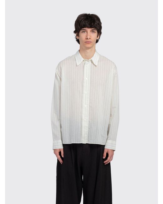 Studio Nicholson White Hal Shirt for men