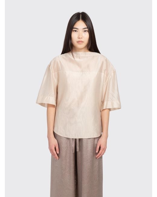Filippa K Natural Sheer Tee