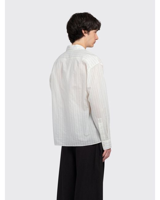 Studio Nicholson White Hal Shirt for men