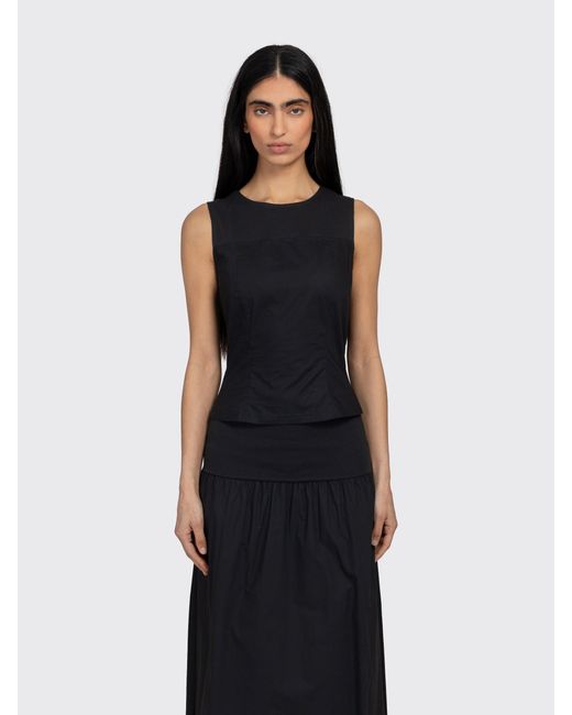 Samsøe & Samsøe Black Sathea Top