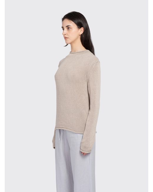 Amomento Natural Paper Yarn Pullover