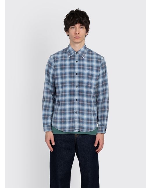 Stussy Dax Plaid Shirt in Blue | Lyst