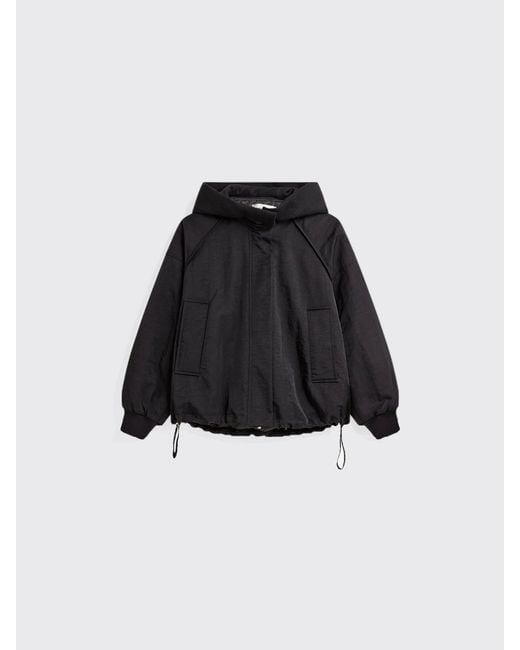 Minimum Black Plum Bomber Jacket