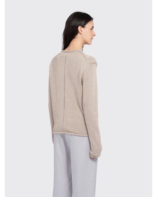 Amomento Natural Paper Yarn Pullover