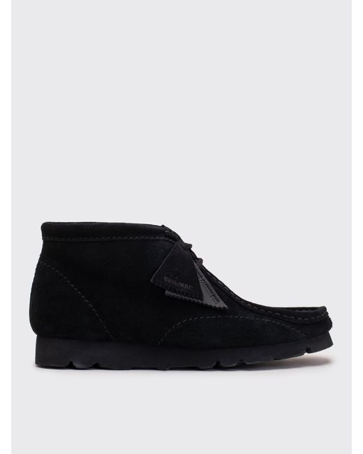 Clarks Women's Black Post Archive Faction (Paf) X Wallabee Boots