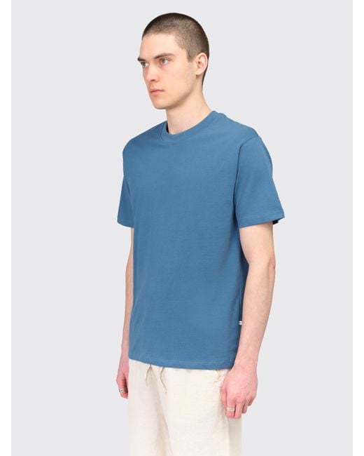 Minimum Blue Aarhus Ss T-Shirt for men