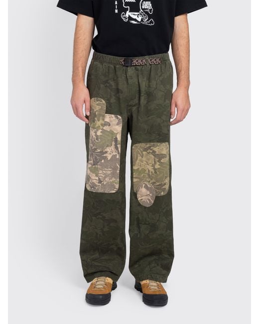 Brain Dead Green Patchwork Climber Pant
