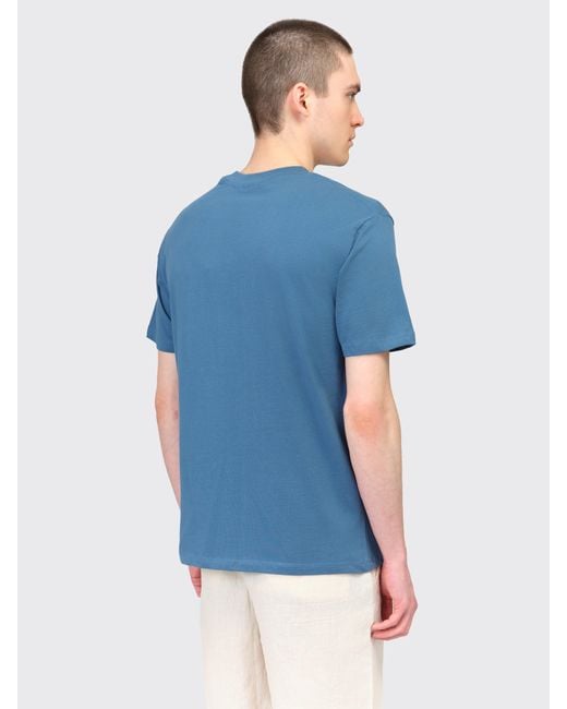 Minimum Blue Aarhus Ss T-Shirt for men
