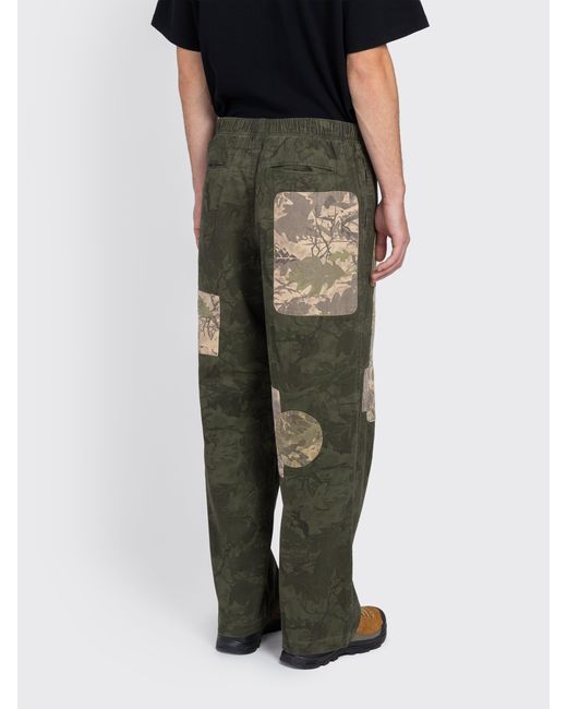Brain Dead Green Patchwork Climber Pant