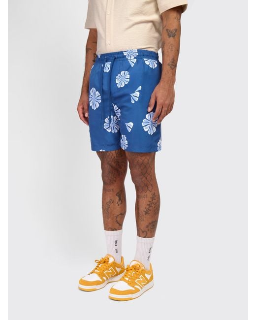 Minimum Blue Weston Shorts for men