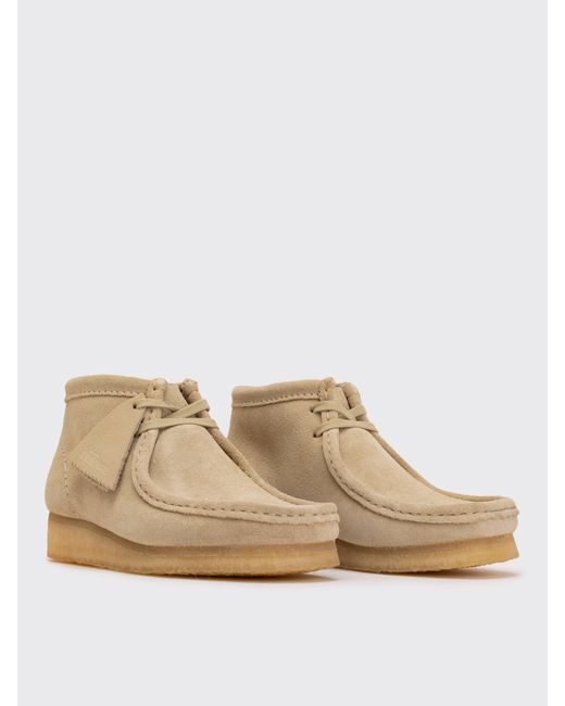 Clarks Natural Wallabee Boot W