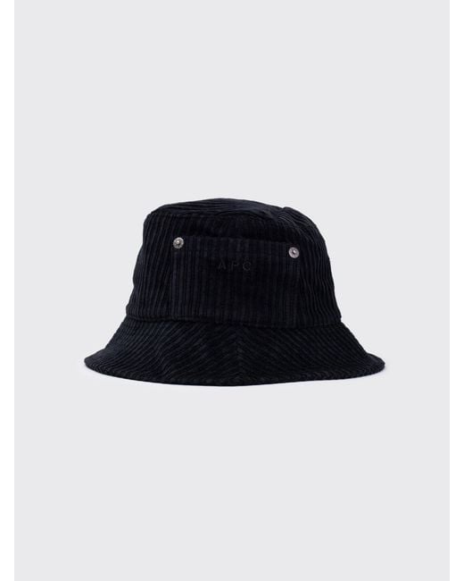 A.P.C. Black Thais Bucket Hat