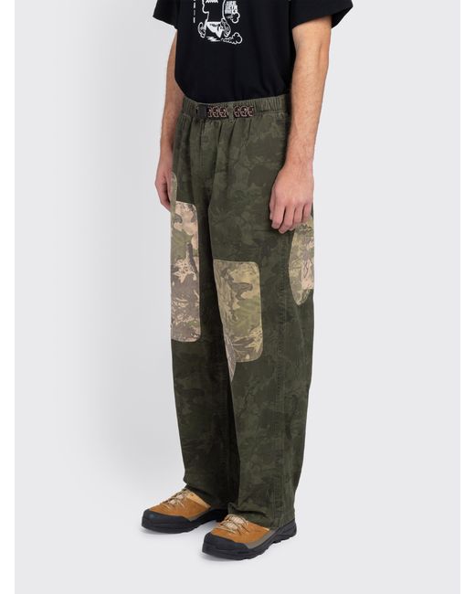 Brain Dead Green Patchwork Climber Pant