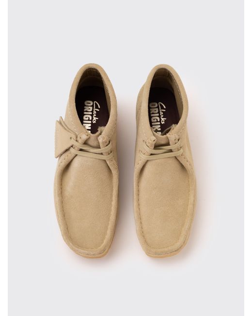 Clarks Natural Wallabee Boot W