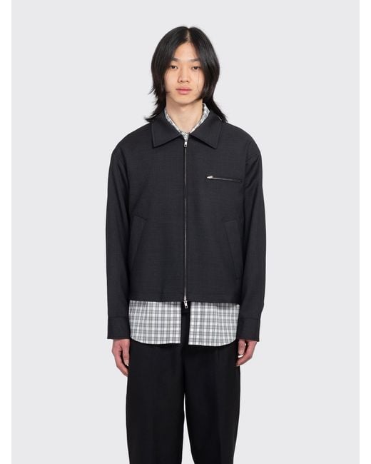 mfpen Blue Postal Jacket for men