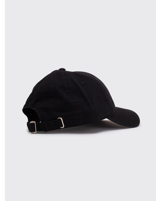 Stussy Black Lp Crew Strapback