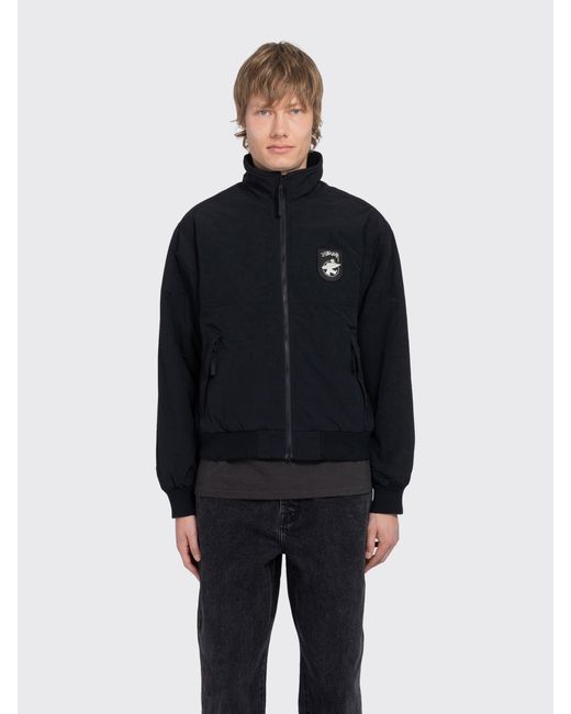 Stussy Polar Fleece Lined Jacket in Blue for Men | Lyst