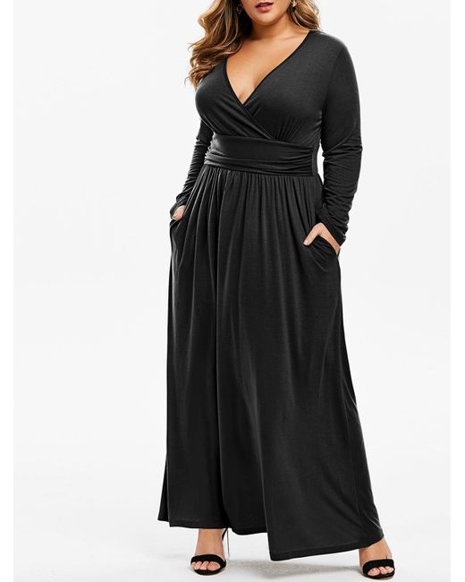 rosegal plus size maxi dresses