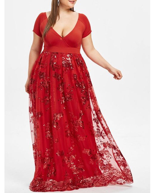 Rosegal plus size formal dresses outlet