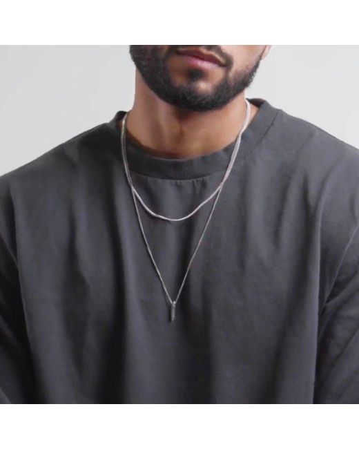 Rose Gold and Black Odyssey Necklace 