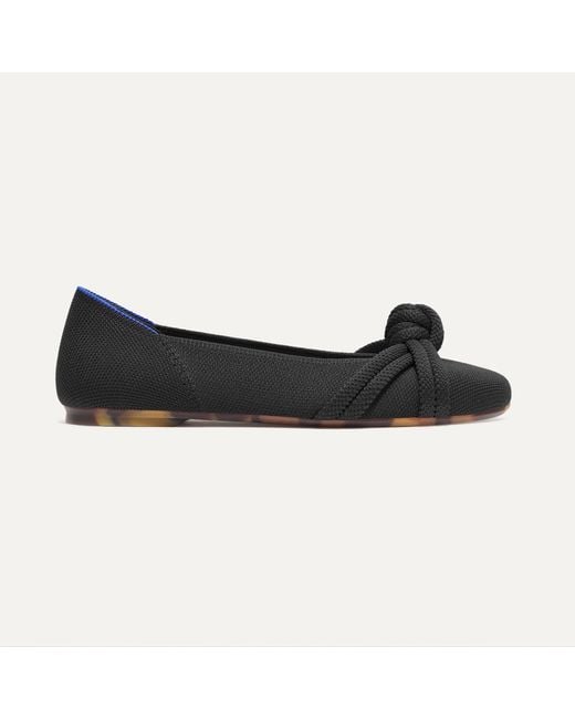Rothy's Black The Knot Ballet Flat