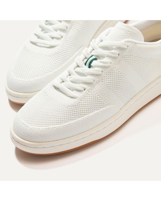 White Rothys Rothy's Court Sneaker in White for Men | Lyst