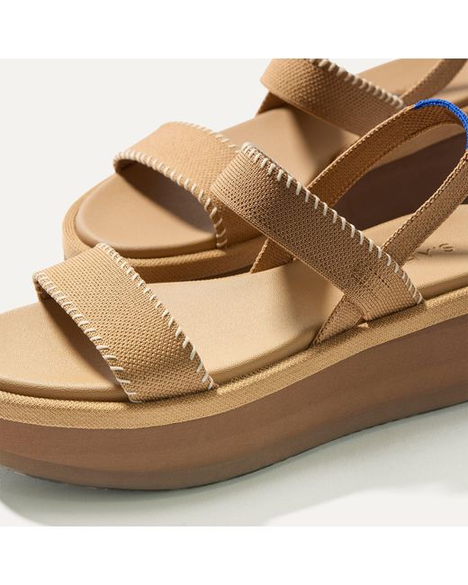 Rothy's Brown The Lightweight Wedge Sandal