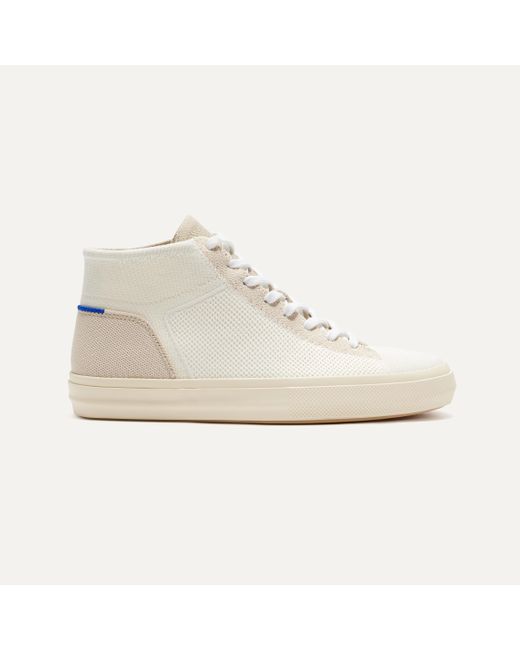 White Rothys Rothy's High Top Sneaker in White for Men | Lyst