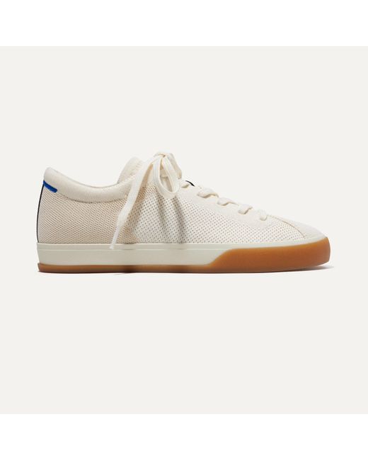 White Rothys Rothy's The Lace Up Sneaker in White | Lyst