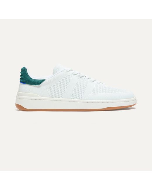White Rothys Rothy's Court Sneaker in White for Men | Lyst