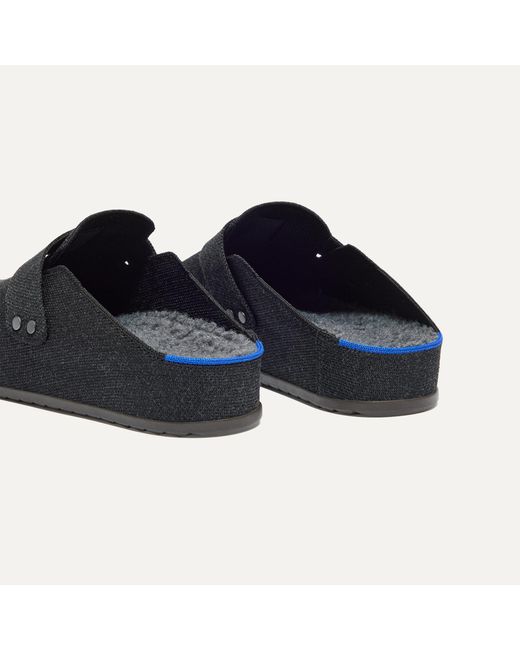 Rothy's Blue Cozy Clog for men