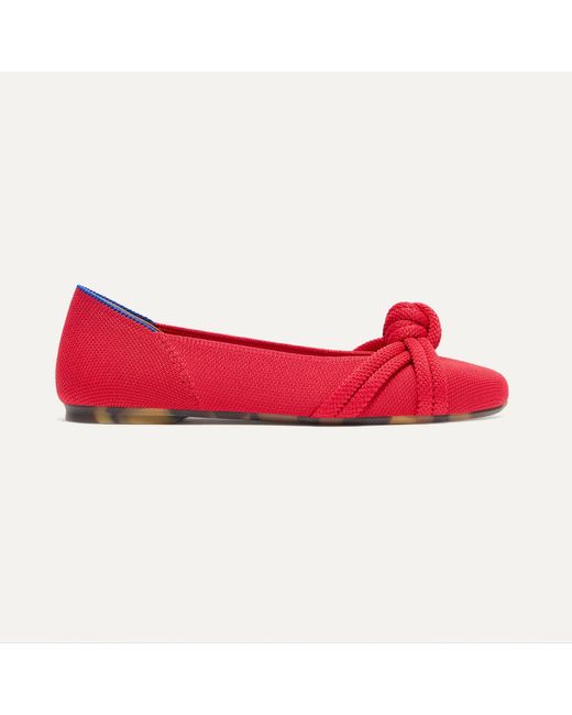 Rothy's Blue The Knot Ballet Flat