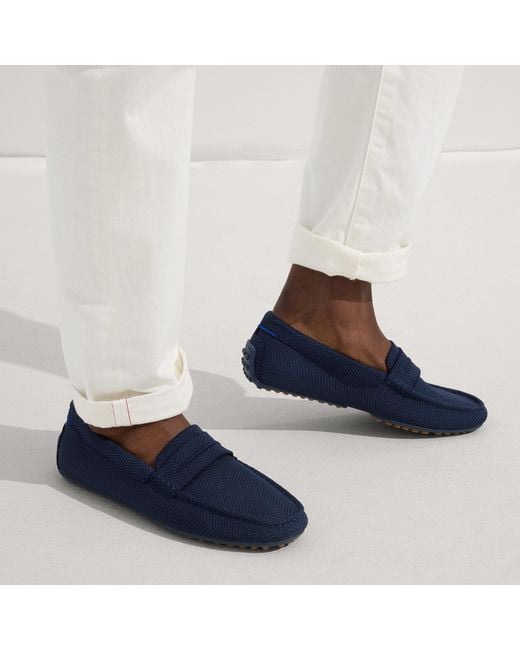 Rothy's Blue Driving Loafer for men
