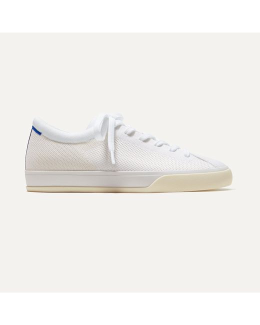 White Rothys Rothy's The Lace Up Sneaker in White | Lyst