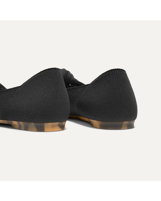 Rothy's Black The Knot Ballet Flat
