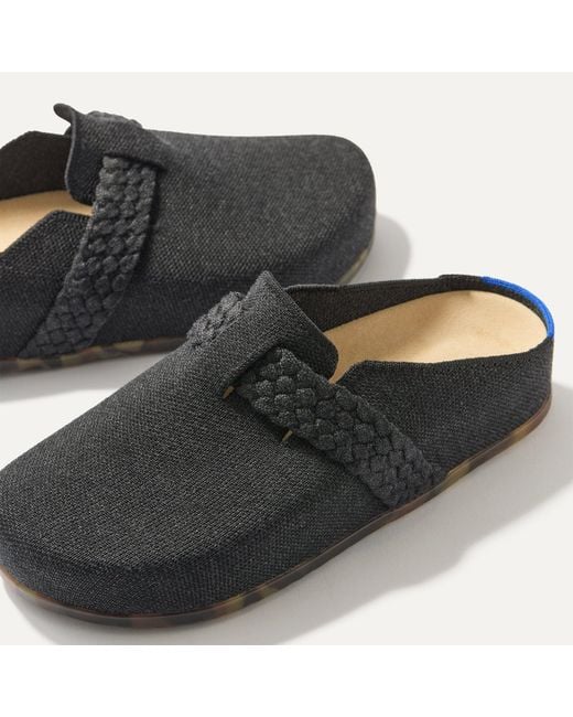 Rothy's Black The Braid Clog