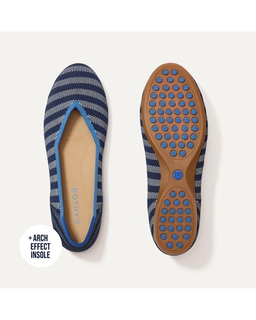 Rothy's Blue The Daily Flat