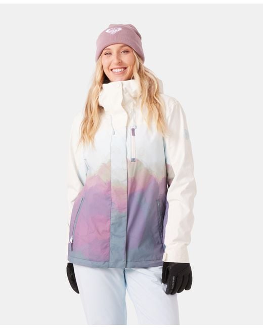 Roxy Purple Jetty 3N1 Jacket