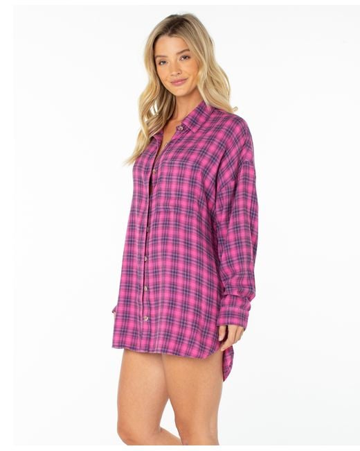 Roxy Purple Driftwood Top