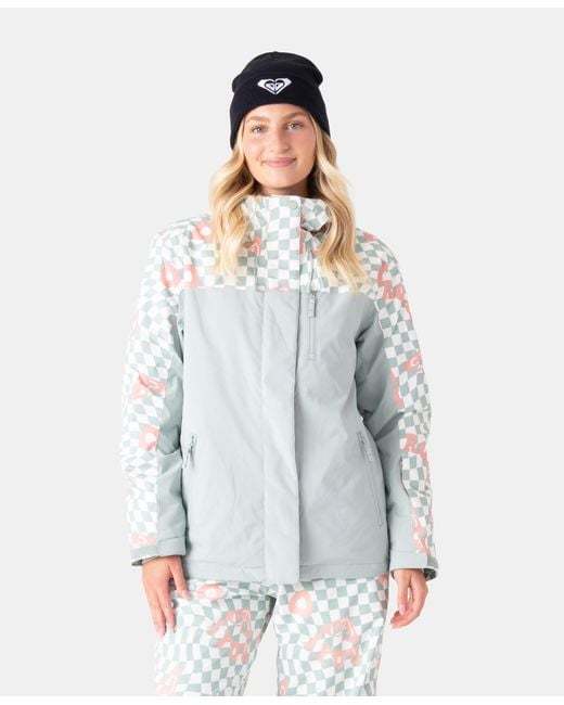 Roxy Blue Jetty Block Jacket