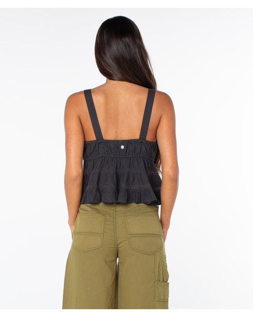 Roxy Black Layla Tank