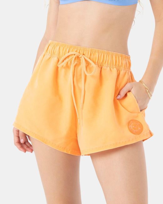 Roxy Orange No Bad Waves Boardshort