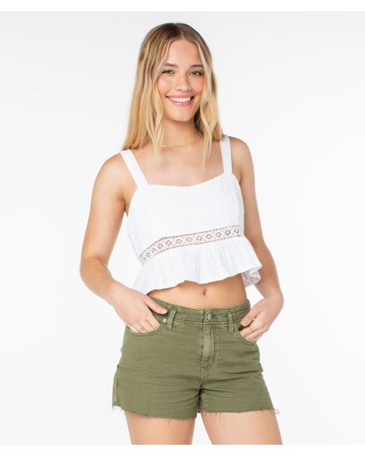 Roxy White Island Time Tank